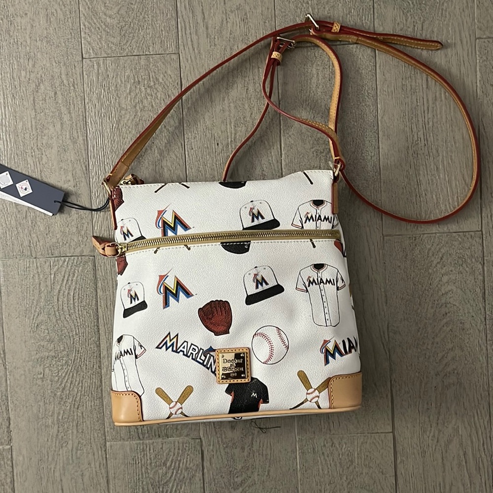 Miami Marlins Dooney & Bourke crossbody  handbag